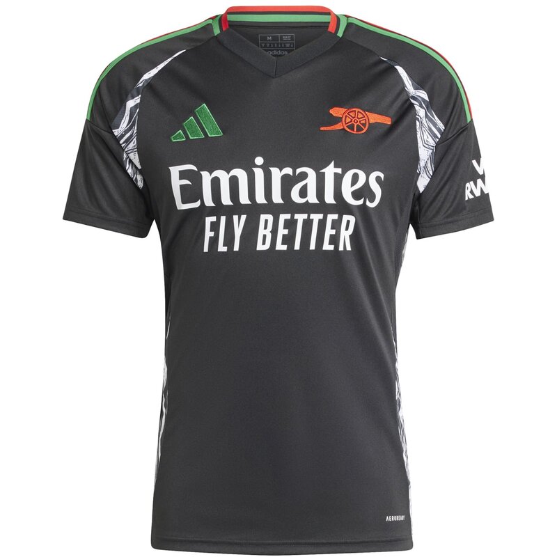 

Выездная футболка ФК «Арсенал» 24/25 Adidas, черный