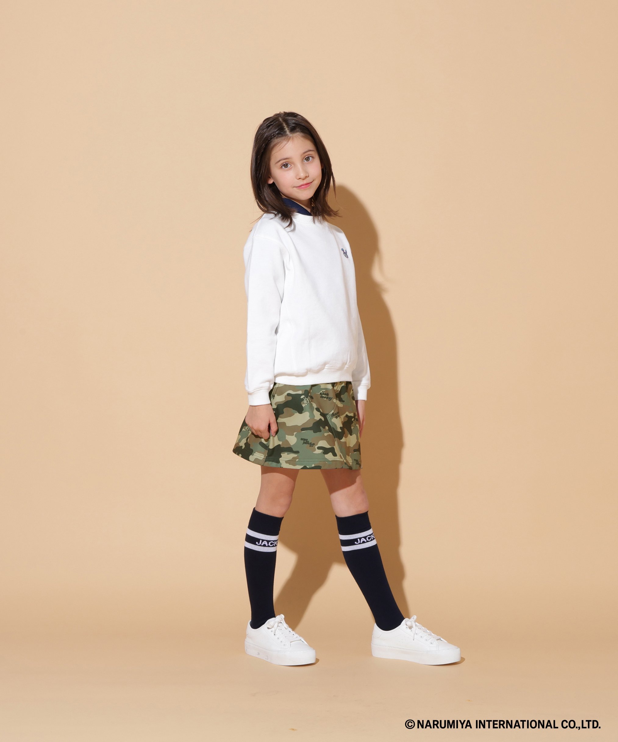 Камуфляжная юбка Angel Blue Collaboration (для подростков) Jack Bunny!!, Khaki