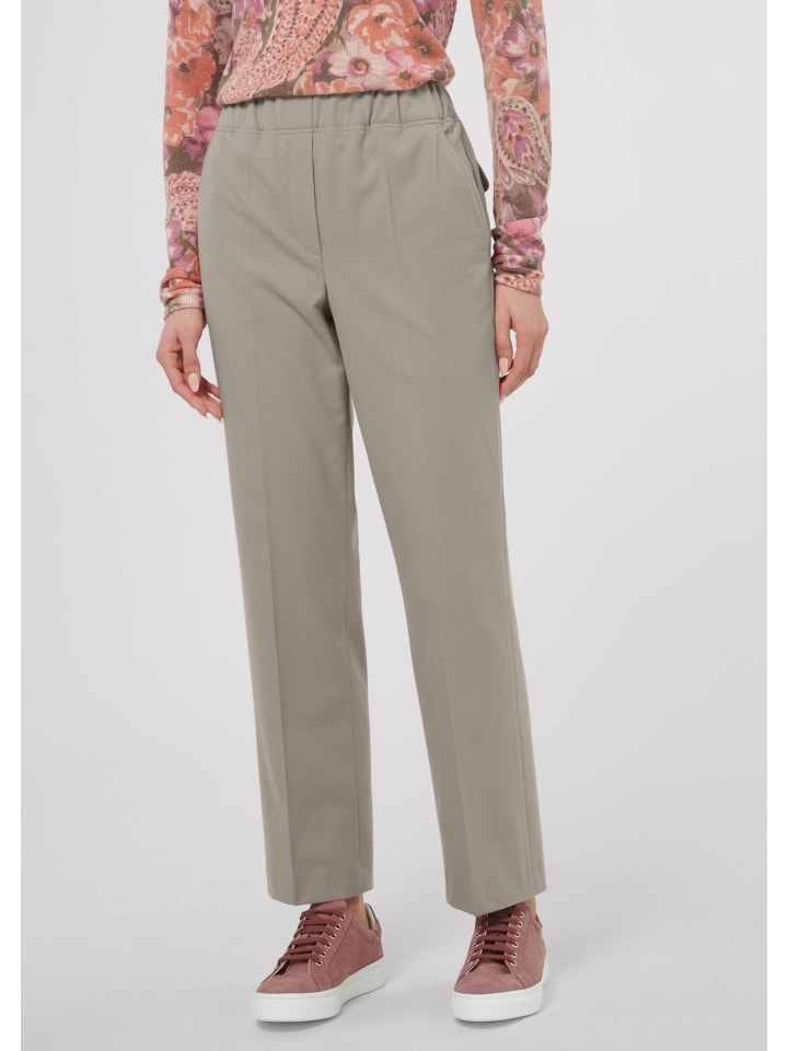 

MADELEINE Брюки из керамики, светло-бежевого цвета