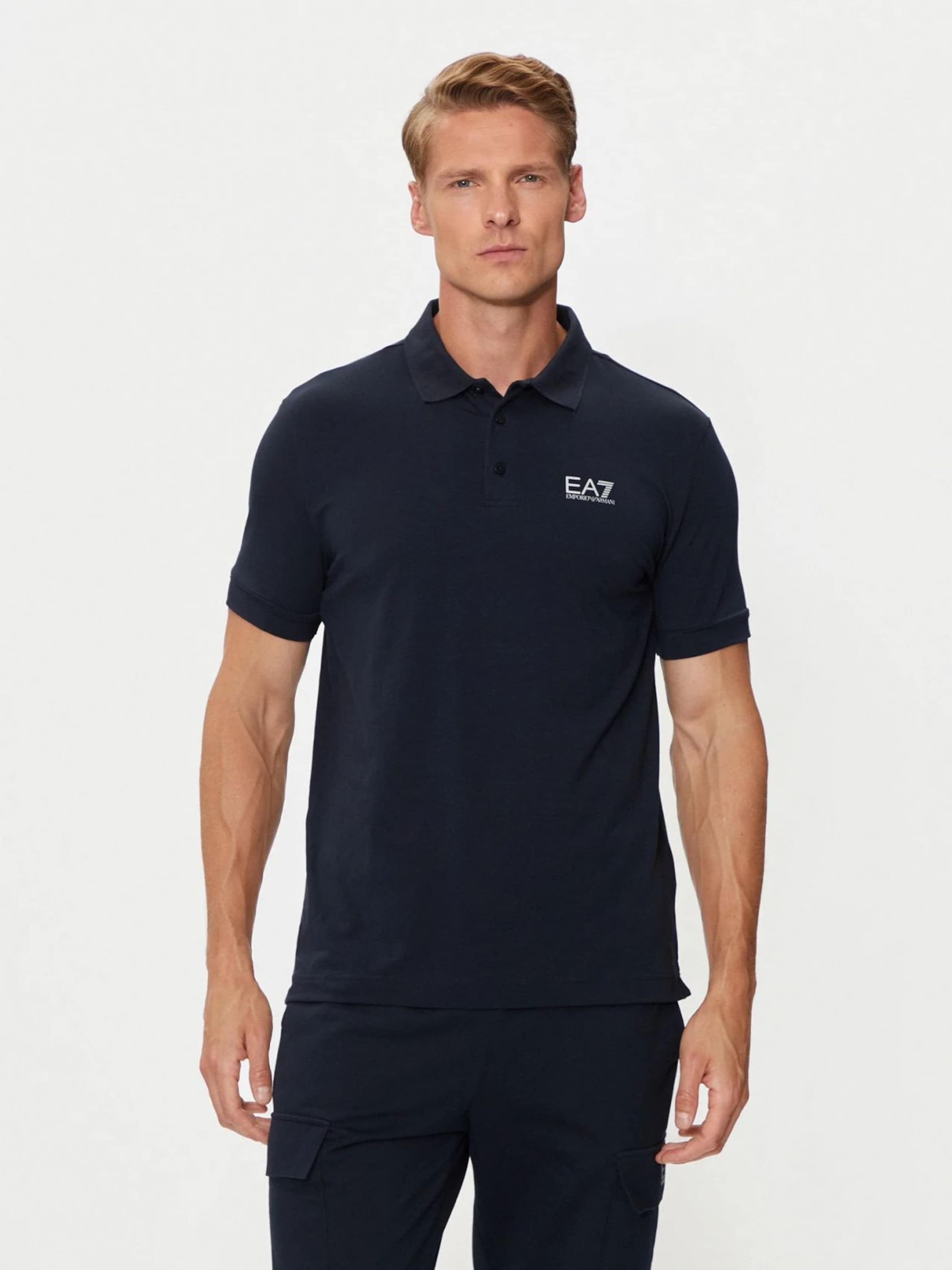 Emporio Armani Лонгслив в синем цвете
