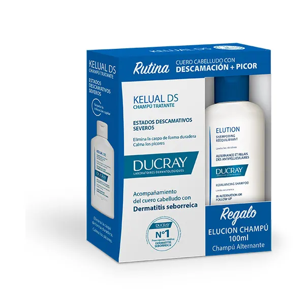 

Процедура для кожи головы с шелушением Kelual Ds Ducray, 2 UD