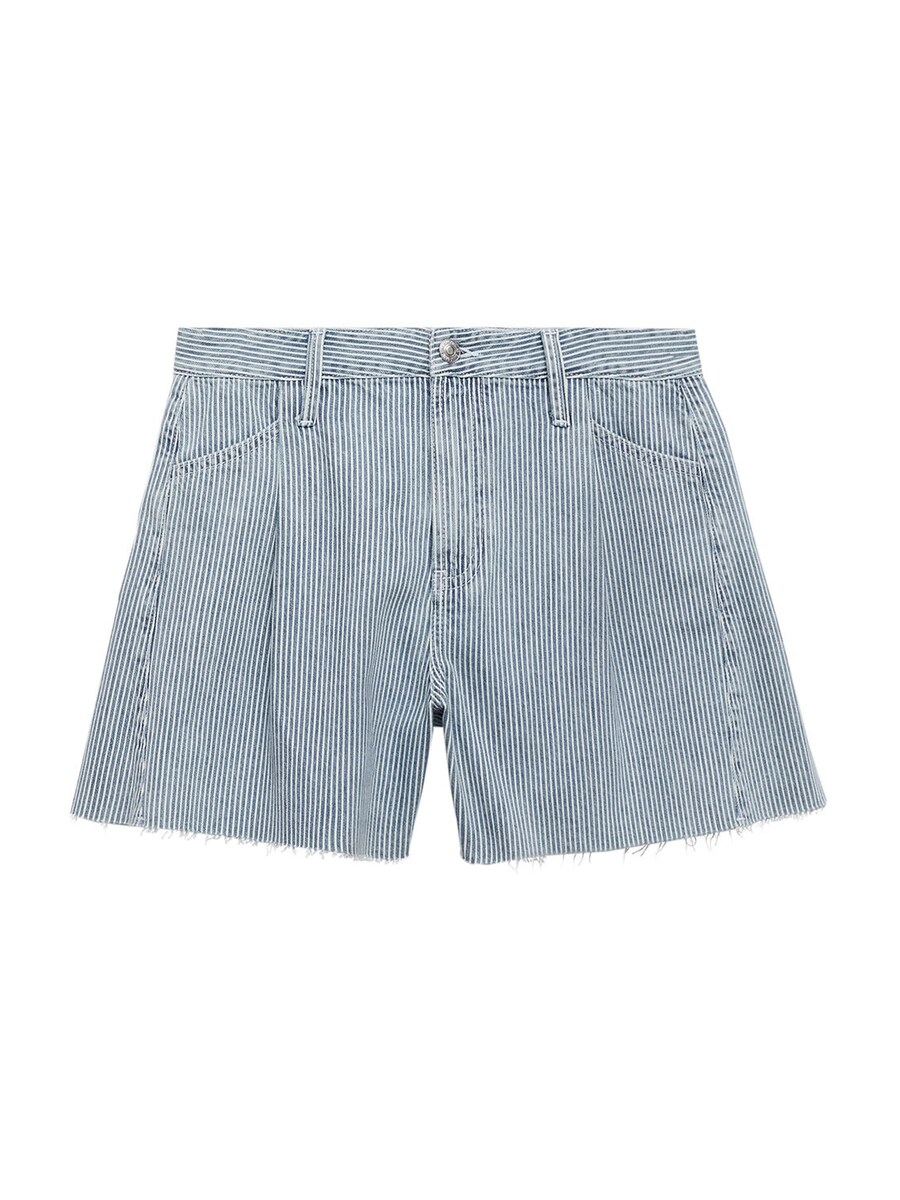 

Джинсы MANGO Regular Pleated Jeans IBIZA, синий деним