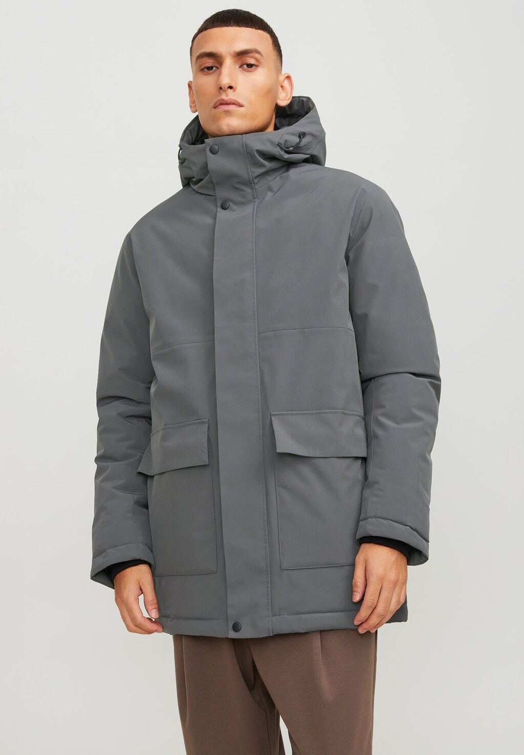 

Парка Jjtate Jack & Jones, цвет asphalt