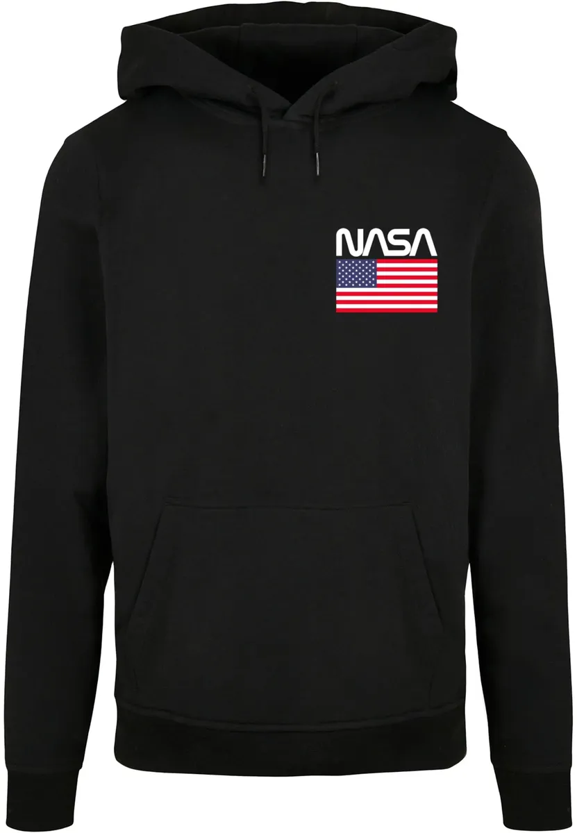 

Толстовка с капюшоном Merchcode " Merchcode Men's NASA - Stars and Stripes Basic Hoody", черный