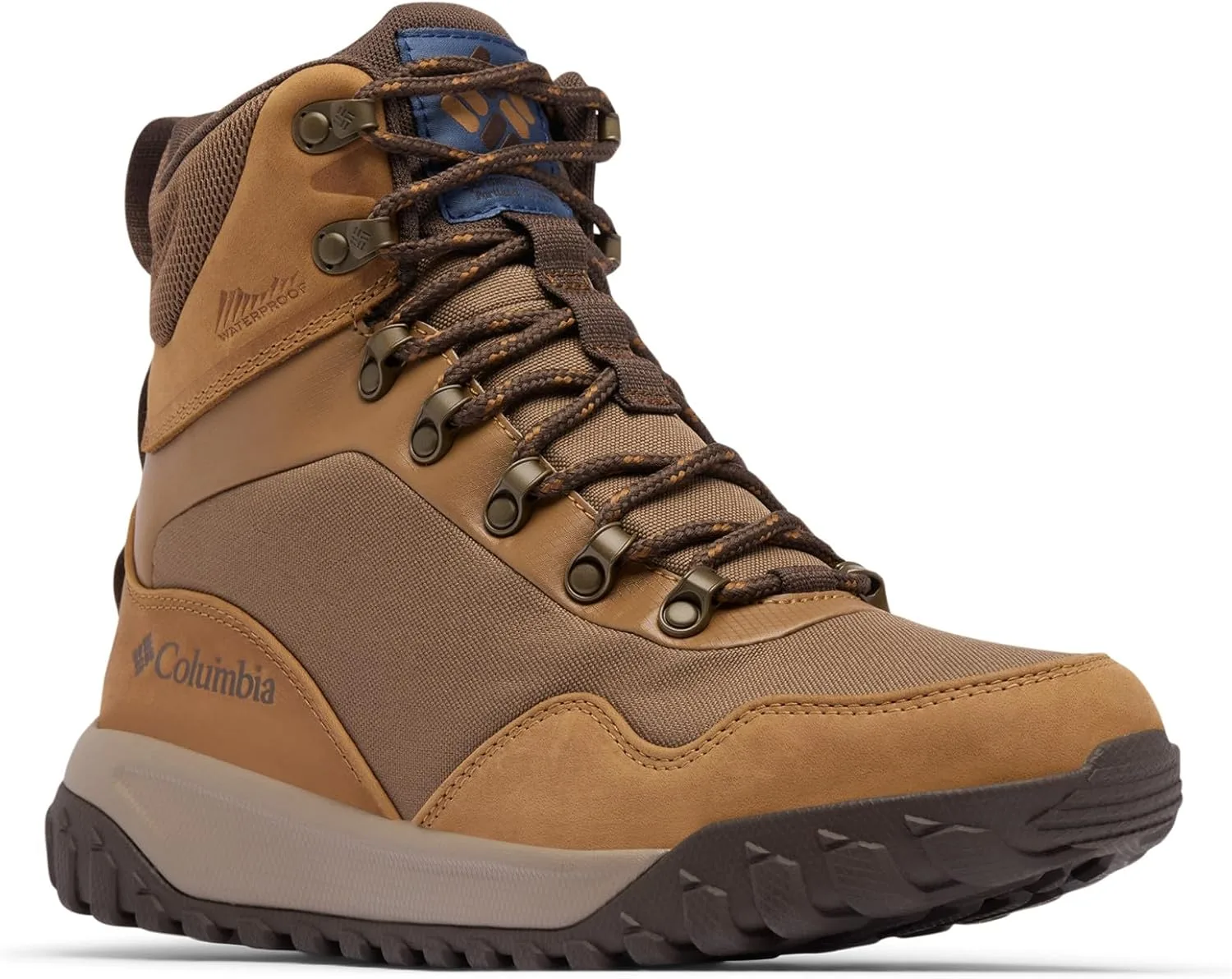 Мужские зимние ботинки Columbia Burnsider Omni-heat Infinity, темно-коричневый