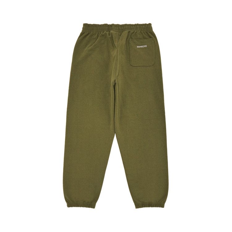 Спортивные брюки Supreme S Logo Sweatpant 'Light Olive' — фото 2