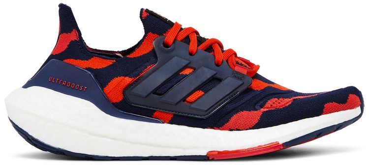 Кроссовки adidas Marimekko x Wmns UltraBoost 22 'Lush Red Navy', красный