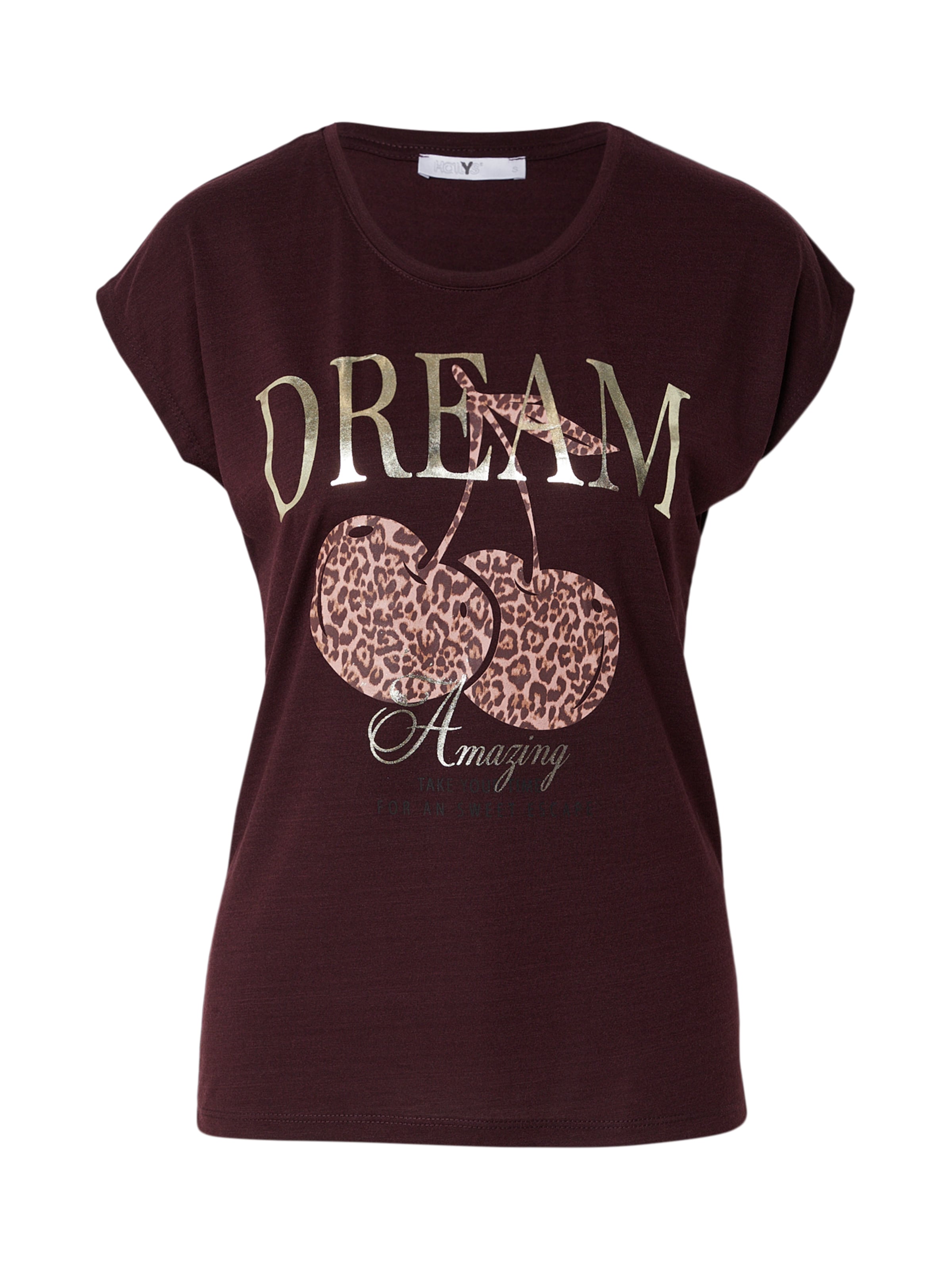 

Hailys Футболка 'Ch44erry' в цвете Wine Red, Красный, Hailys Футболка 'Ch44erry' в цвете Wine Red