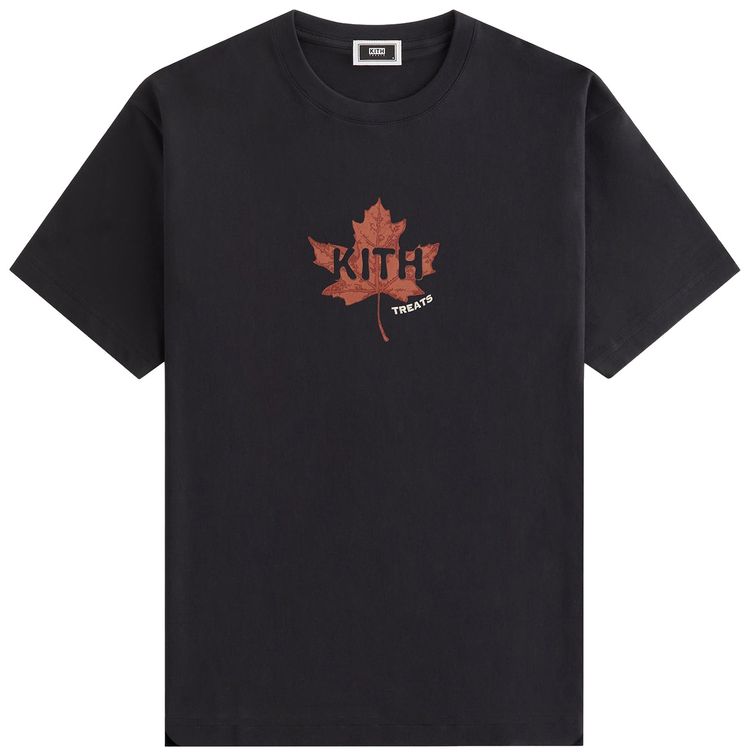 

Футболка Kith Treats Pure Maple Tee, черная, Черный, Футболка Kith Treats Pure Maple Tee, черная