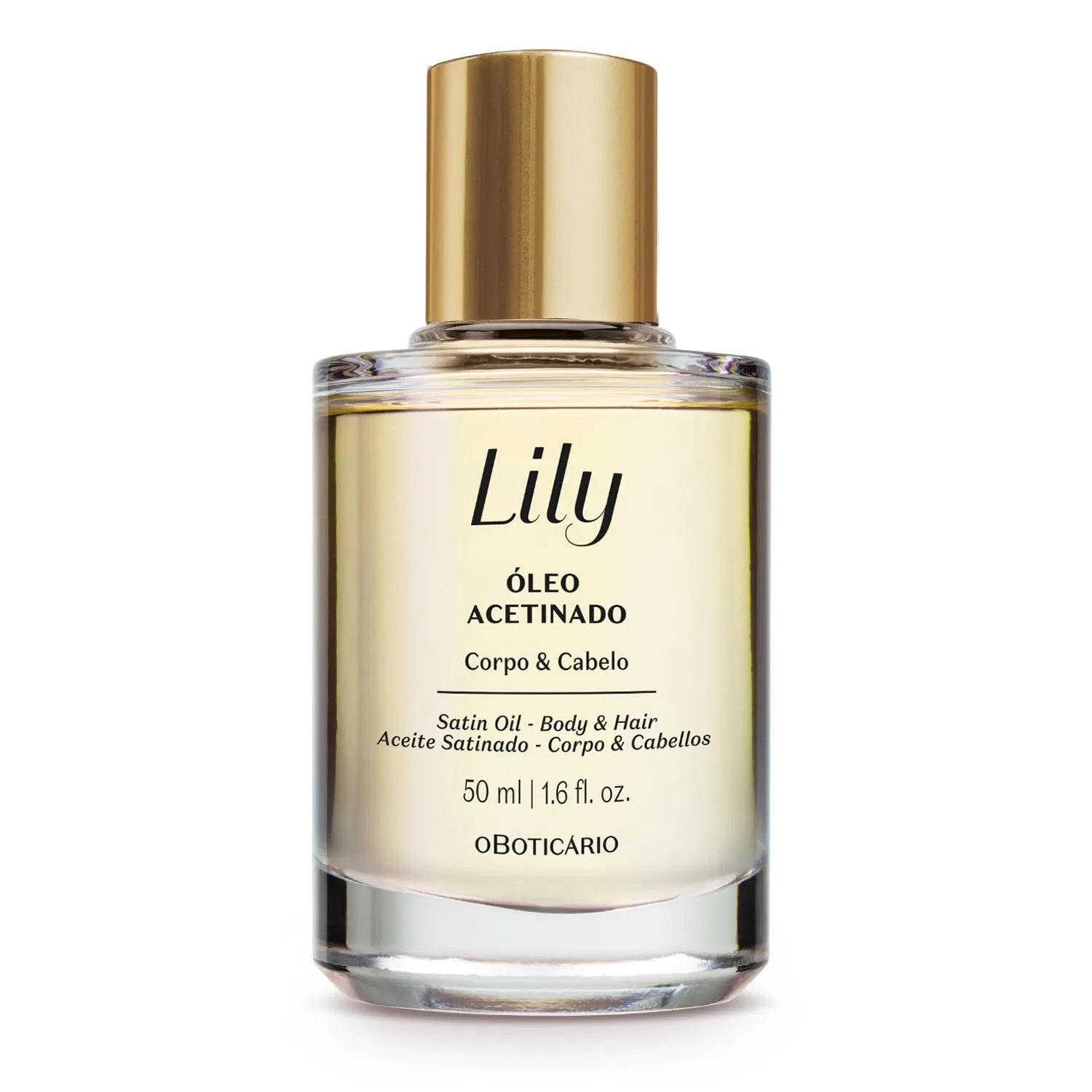 Масло для волос и тела Lily Satin Luxury Multi-Purpose Oil O Boticário