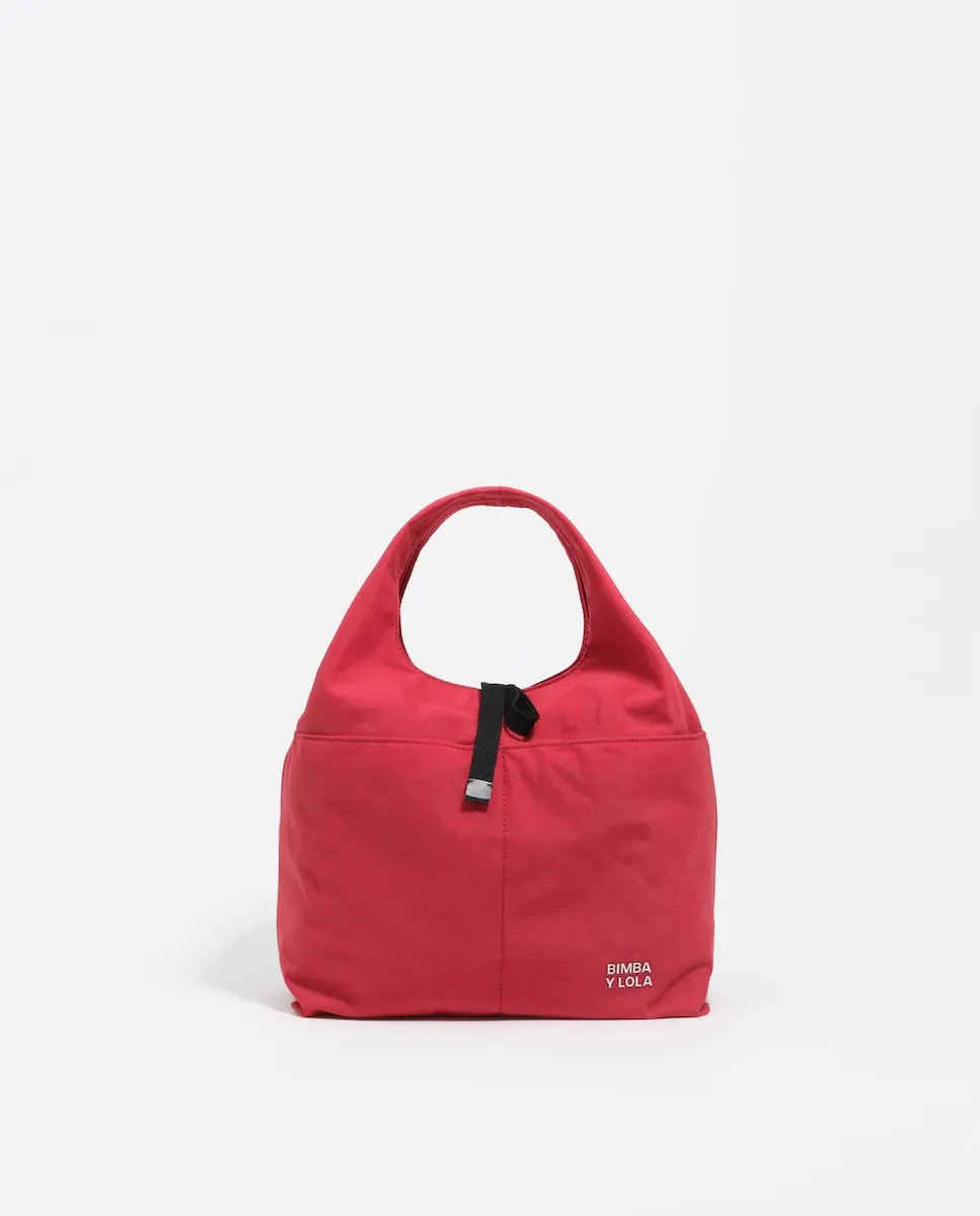 

Женская средняя бумажная нейлоновая сумка Bimba y Lola, красный