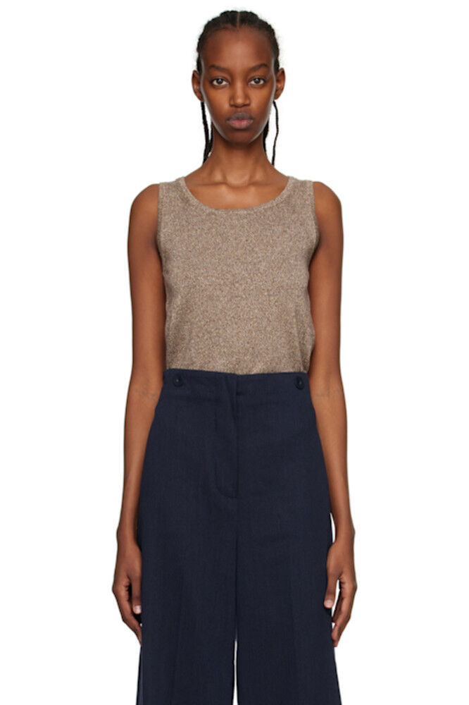 

Коричневый топ Elica Max Mara
