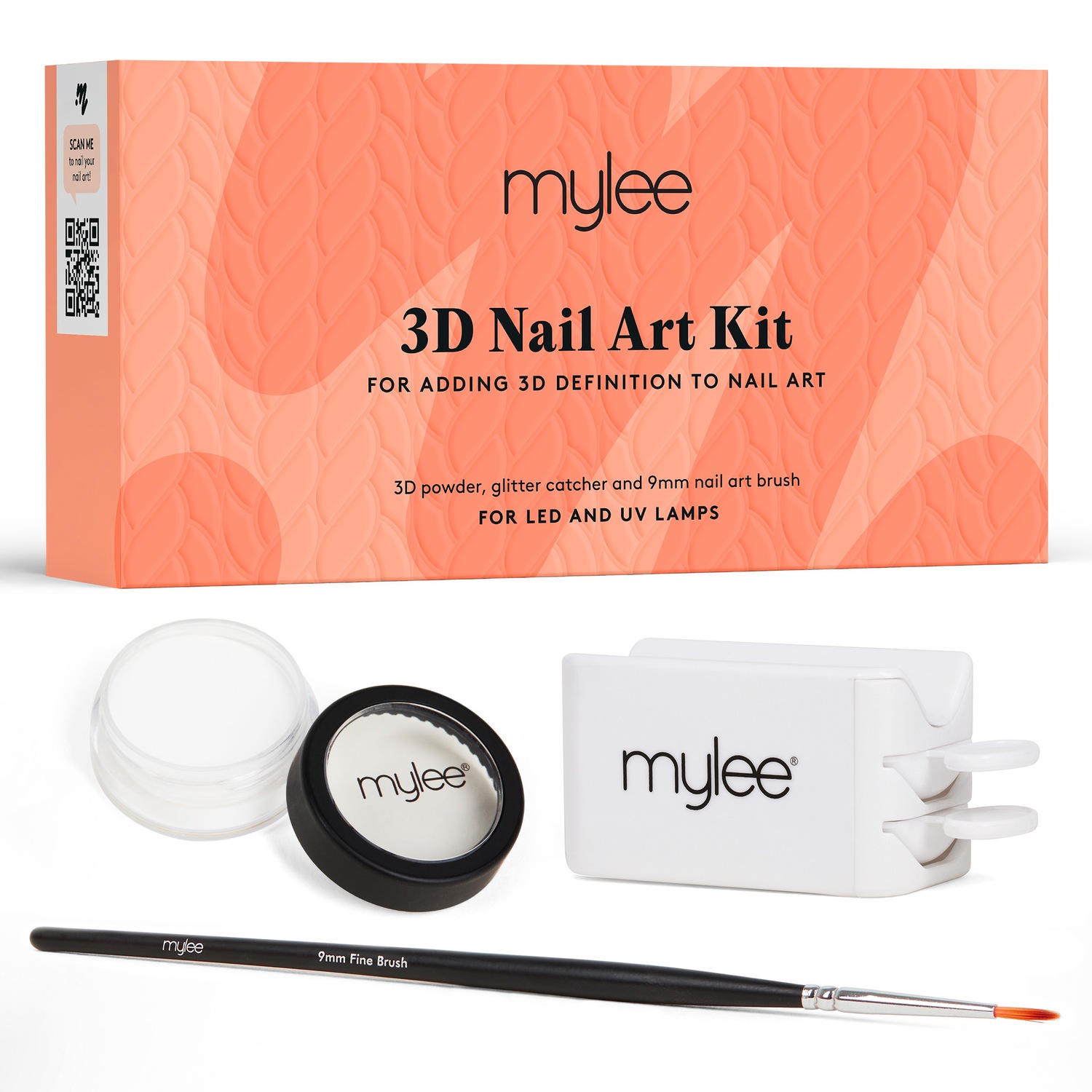 

Искусственные ногти 3d nail art set - komplettset Mylee, количество 1 шт.