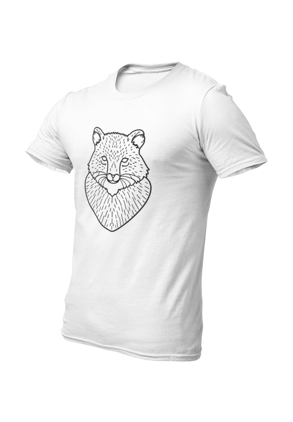 

Футболка с принтом MINK LINEART Reverve Fashion, белый