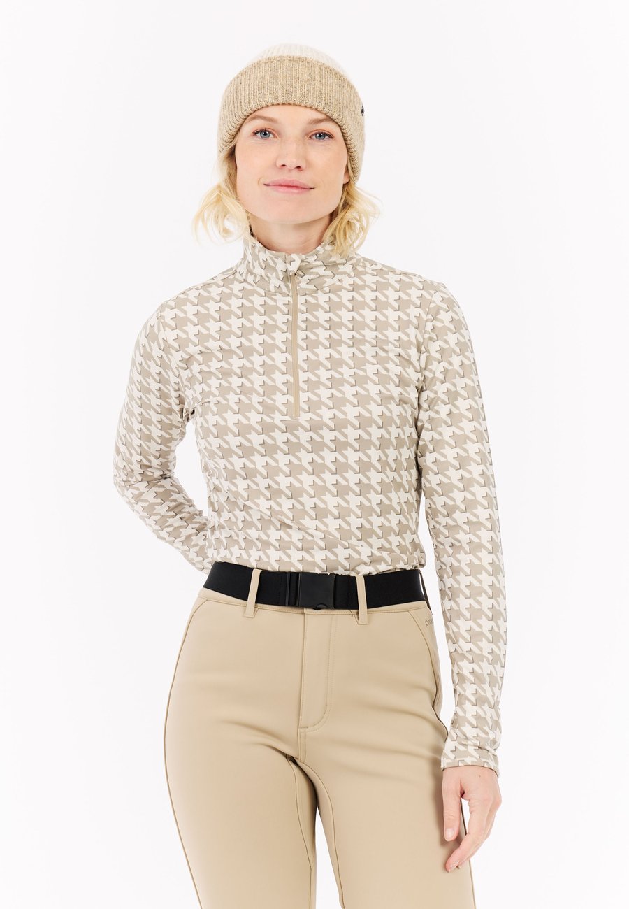 

Топ Protest Long sleeved top, Kitoffwhite/Brown