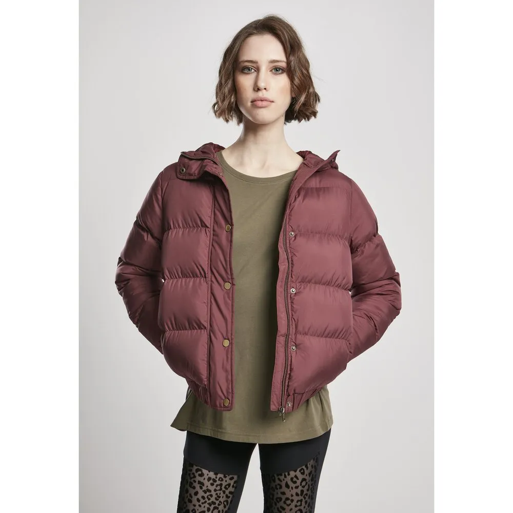 

Пуховик Urban Classics Hooded, красный