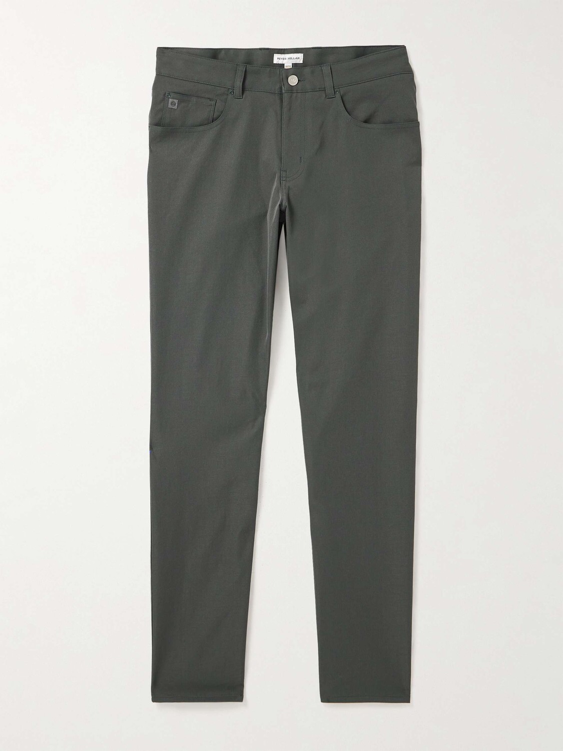 

Брюки для гольфа eb66 Slim-Fit с прямыми штанинами из технического твила PETER MILLAR, серый