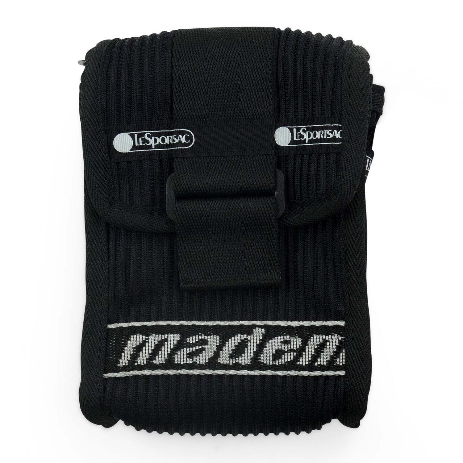 

Черная миниатюрная коллекционная сумка-крест MADEME x LESPORTSAC