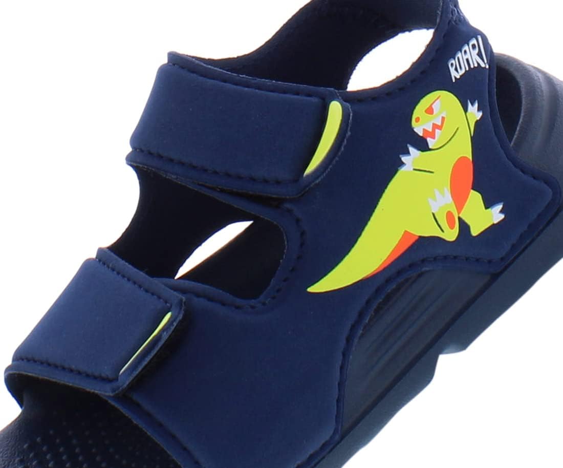 Шлепанцы Adidas Adilette Comfort для мальчиков, темно-синий — фото 3