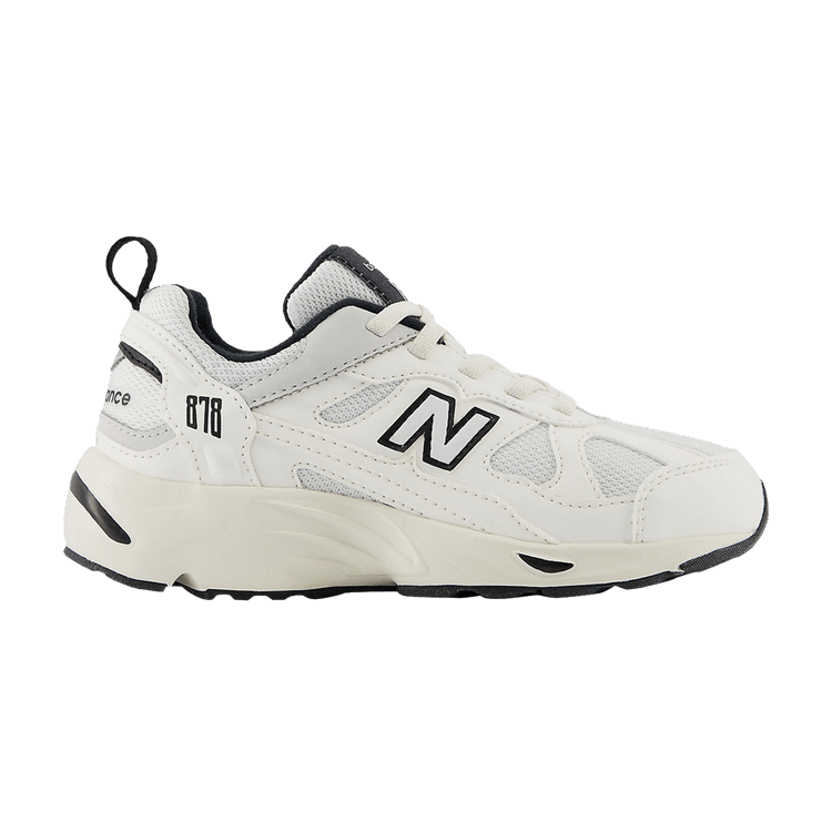 

Кроссовки 878 Little Kid Wide 'White Black', белый