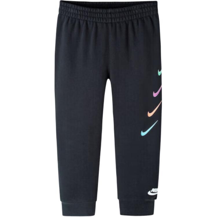 

Детские трикотажные спортивные штаны Nike, черный