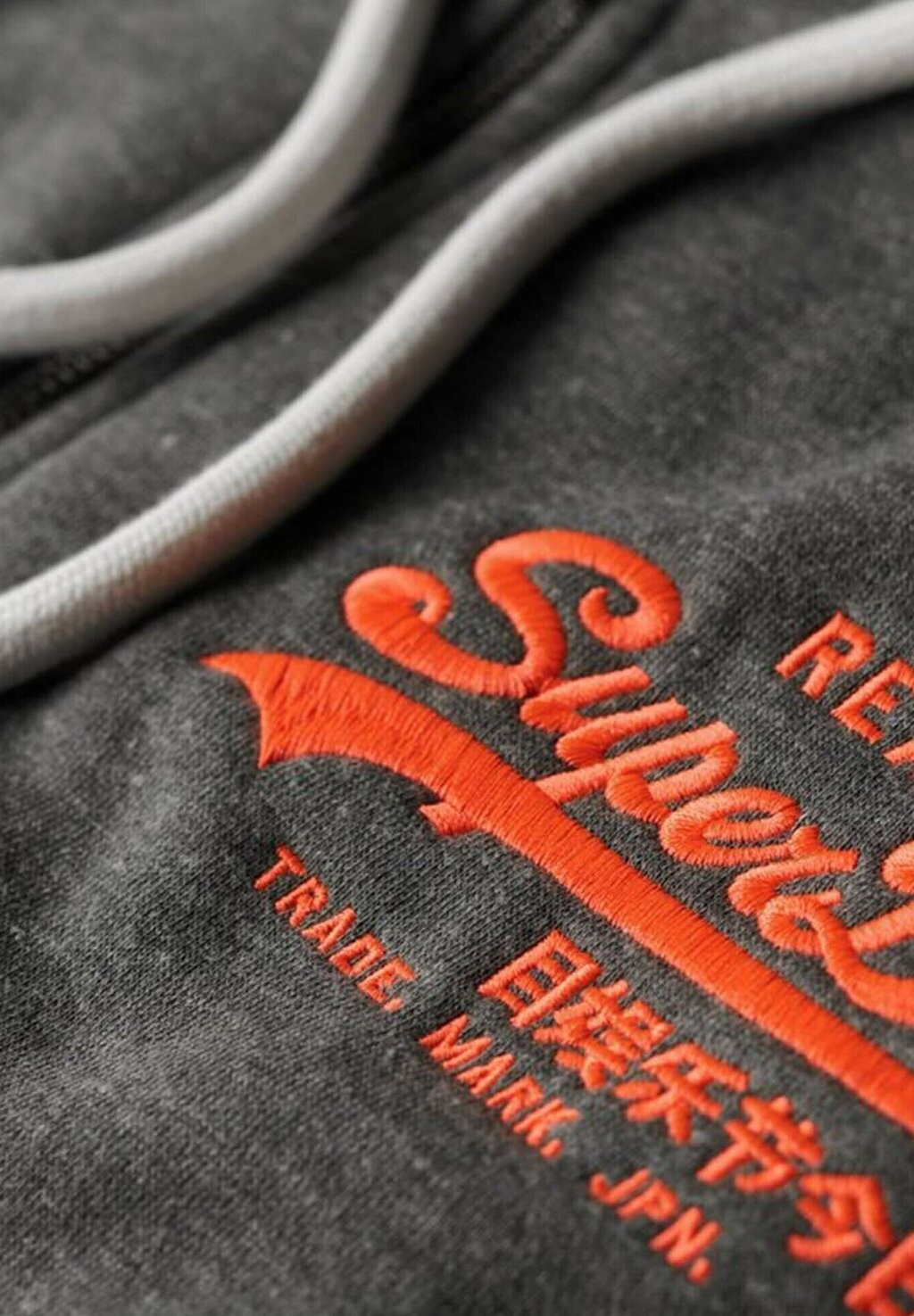 

Толстовка на молнии GRAPHIC Superdry, серый