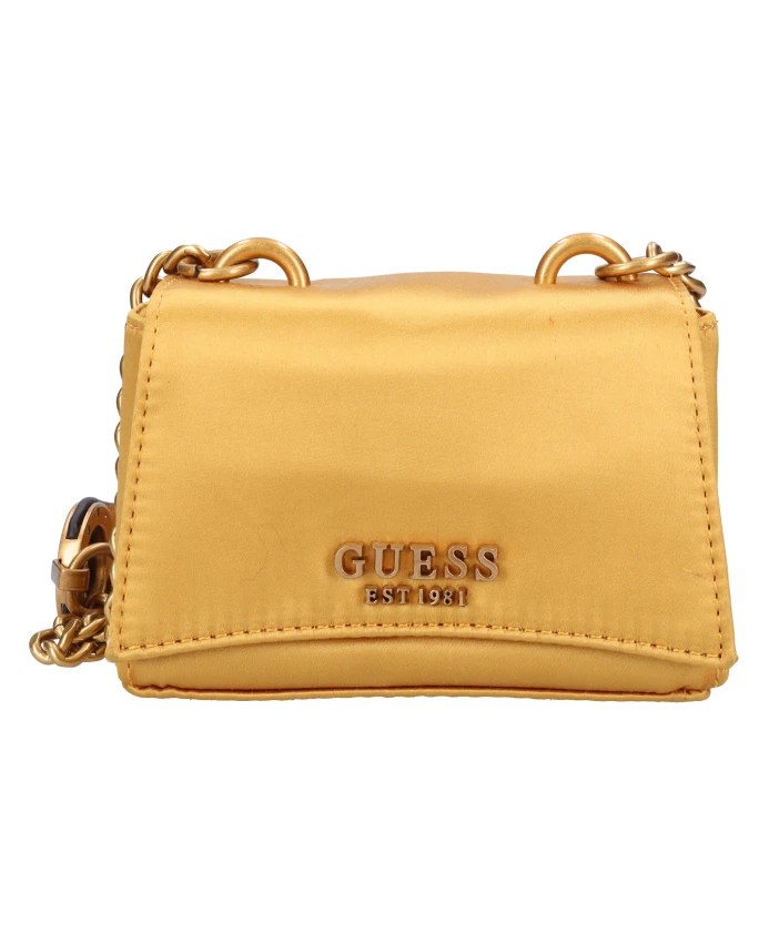 

Миниатюрная тканевая сумка через плечо Guess, желтый