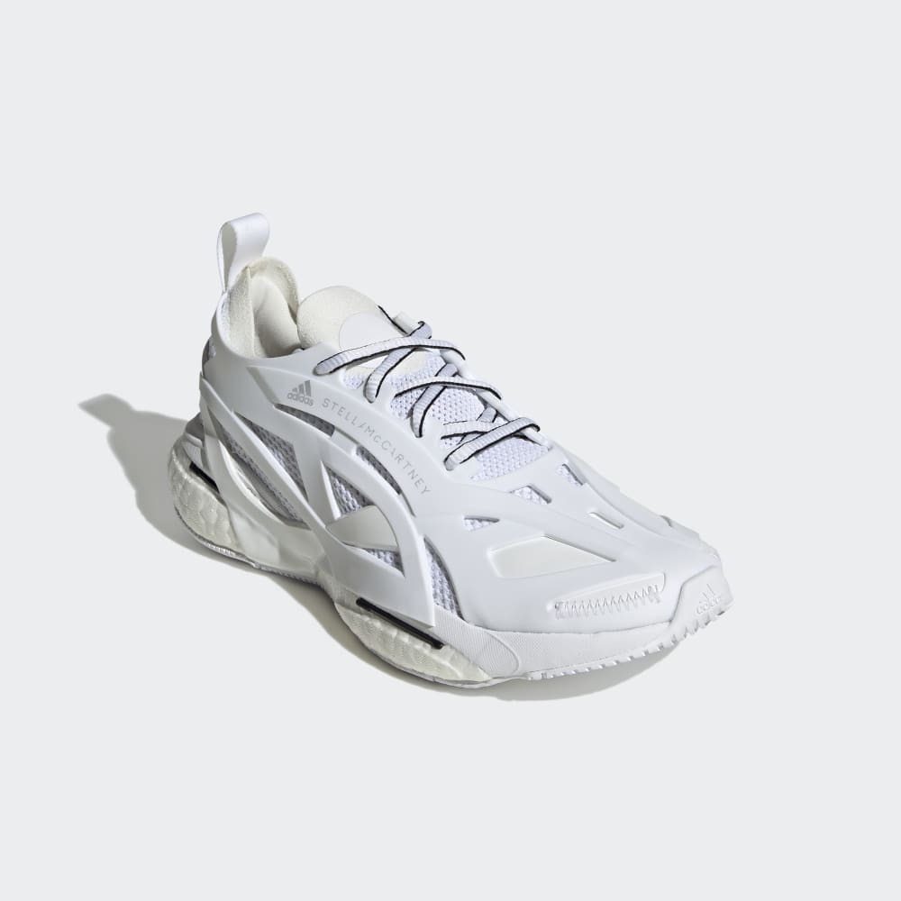 Кроссовки Adidas by Stella McCartney Solarglide Shoes, цвет Cloud White/Active Orange/White Vapour — фото 4