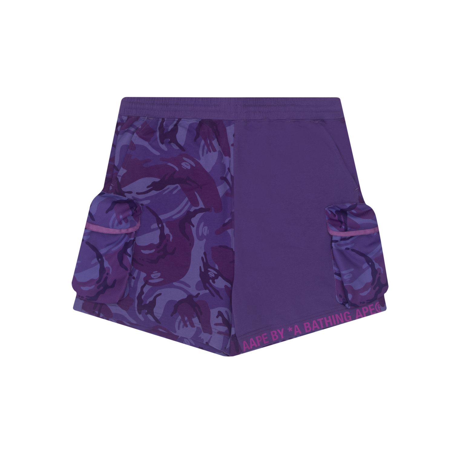 

Повседневные шорты женские Aape, фиолетовый