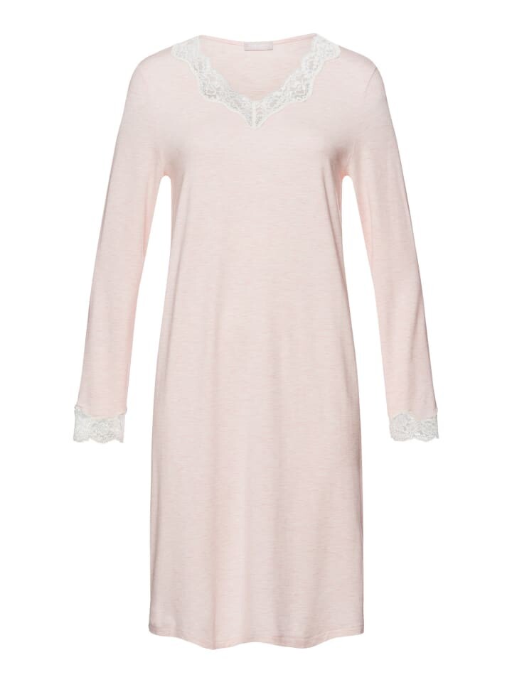 

Ночная рубашка Hanro Natural Elegance, цвет rose melange