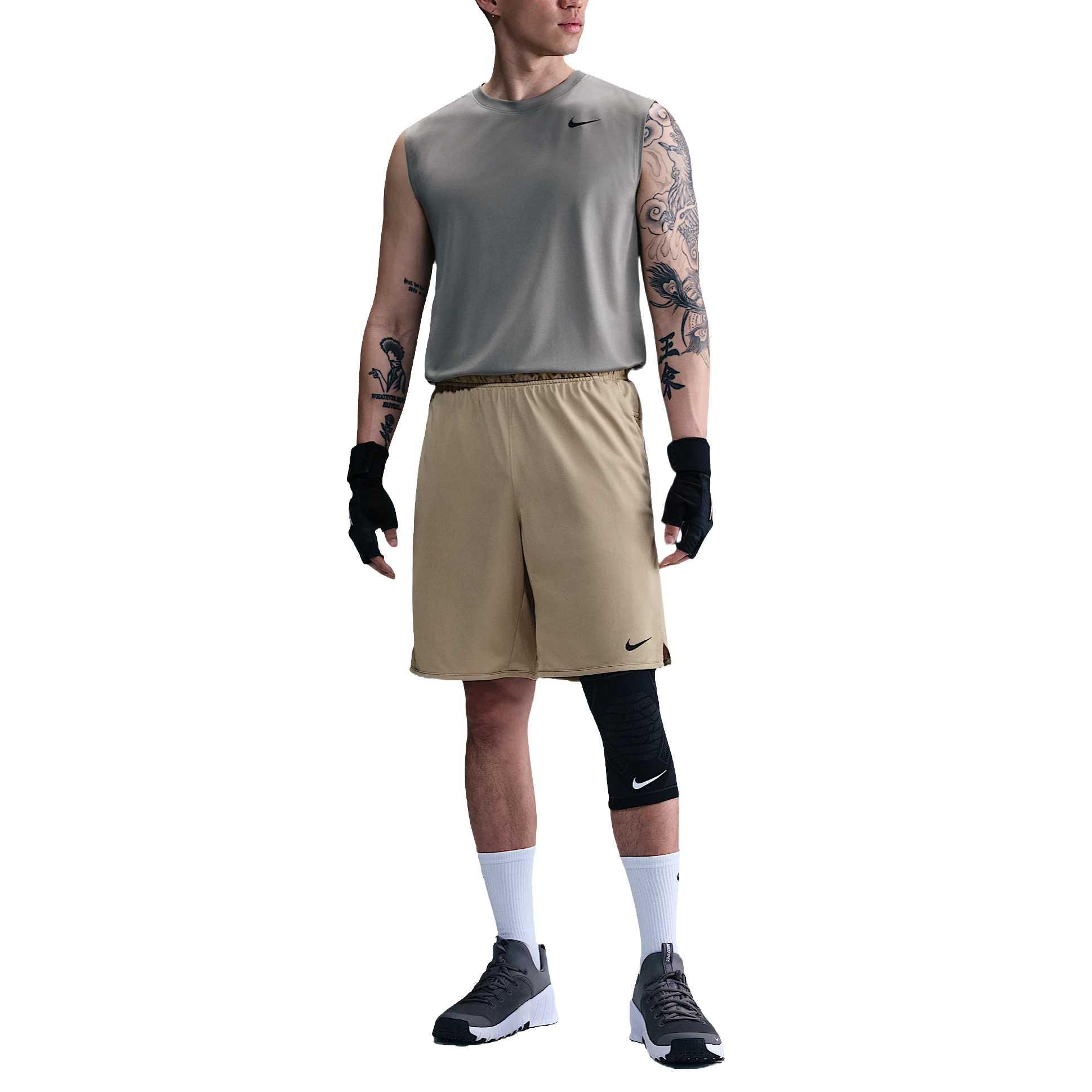 Nike Мужские спортивные шорты dri fit totality khaki 251 — фото 4