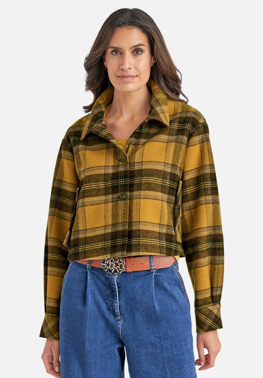 

Джинсовая куртка KURZES IM KARODESIGN MADELEINE, желтый