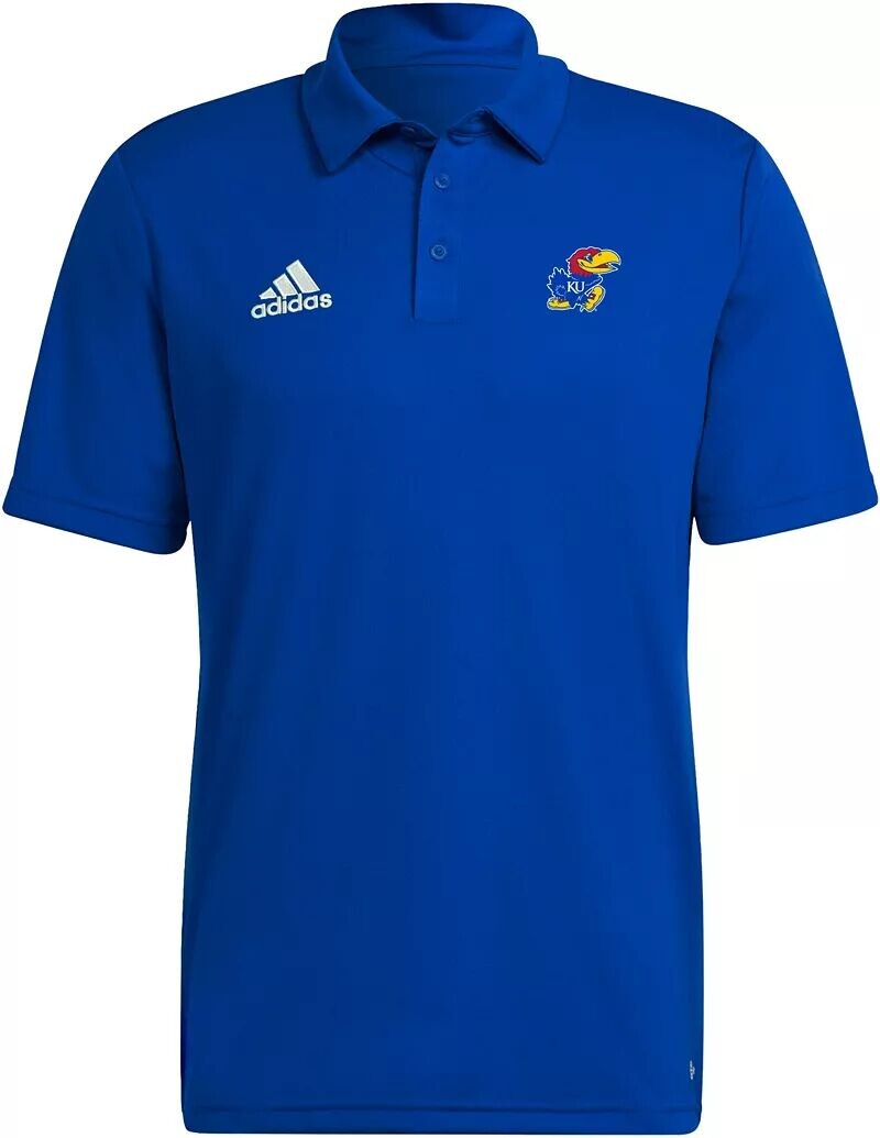 

Мужская футболка-поло Adidas Kansas Jayhawks синего цвета Entrada