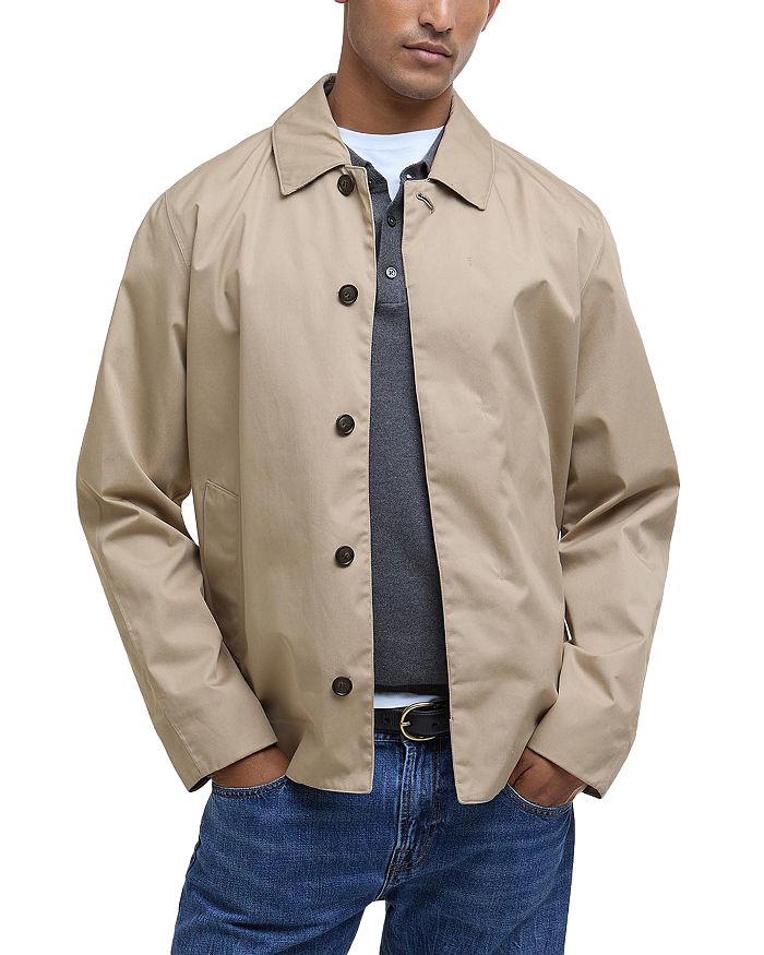 

Короткая водонепроницаемая куртка Regular Fit Rokig Barbour, коричневый/бежевый