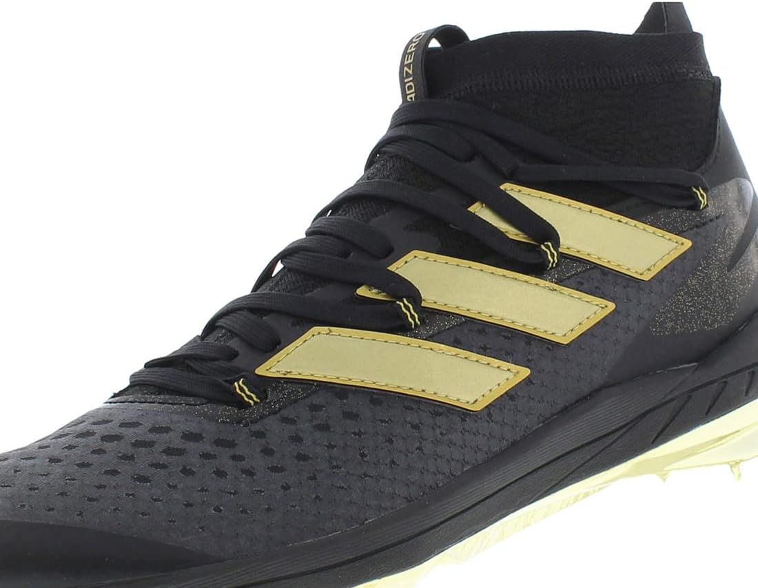 Бейсбольные бутсы Adidas Adizero Afterburner 8 для мужчин, золотой — фото 3
