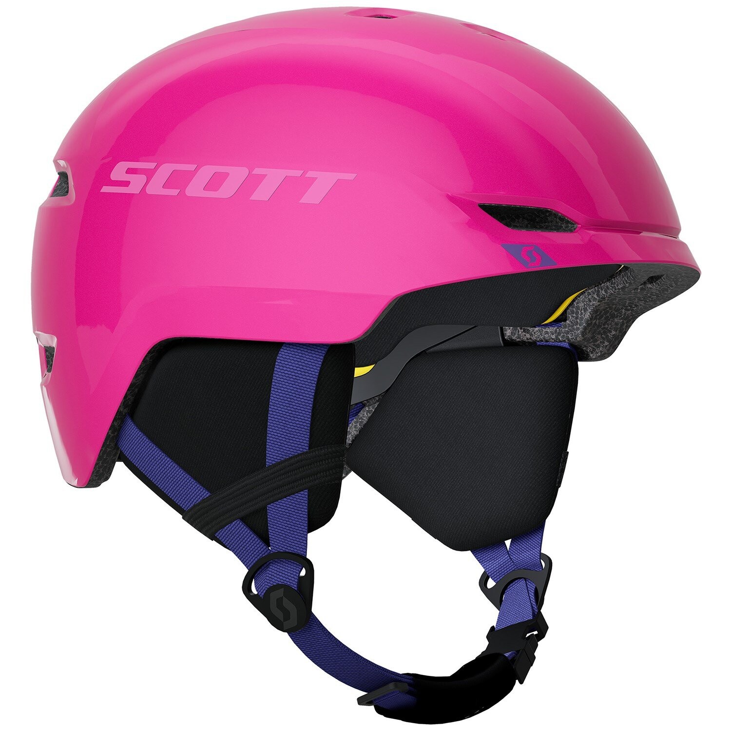 

Шлем Scott Keeper 2 Plus MIPS, неоново-розовый