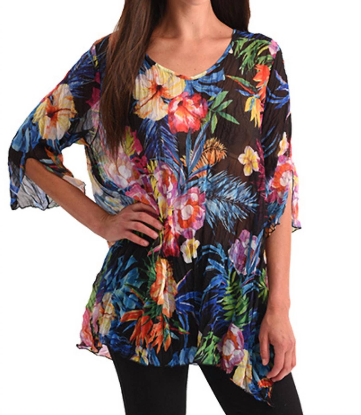 

Туника Tropical Paradise с рукавом 3/4 в цвете Multi ANGEL