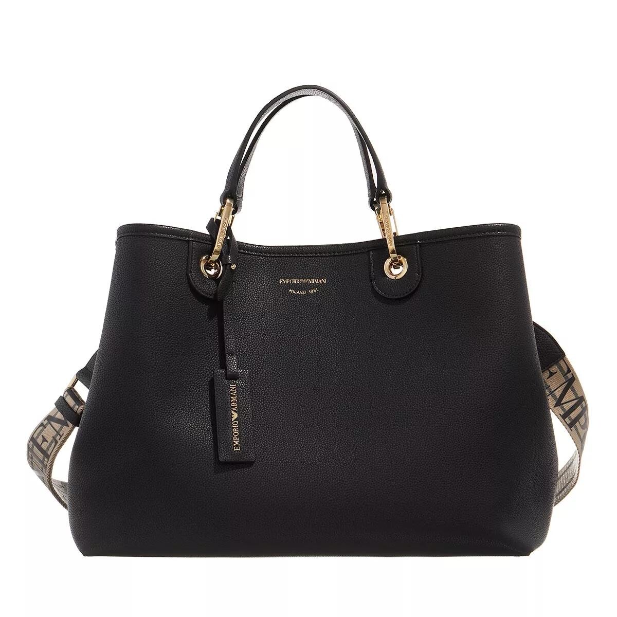 

Женская сумка для покупок nero Emporio Armani, черный