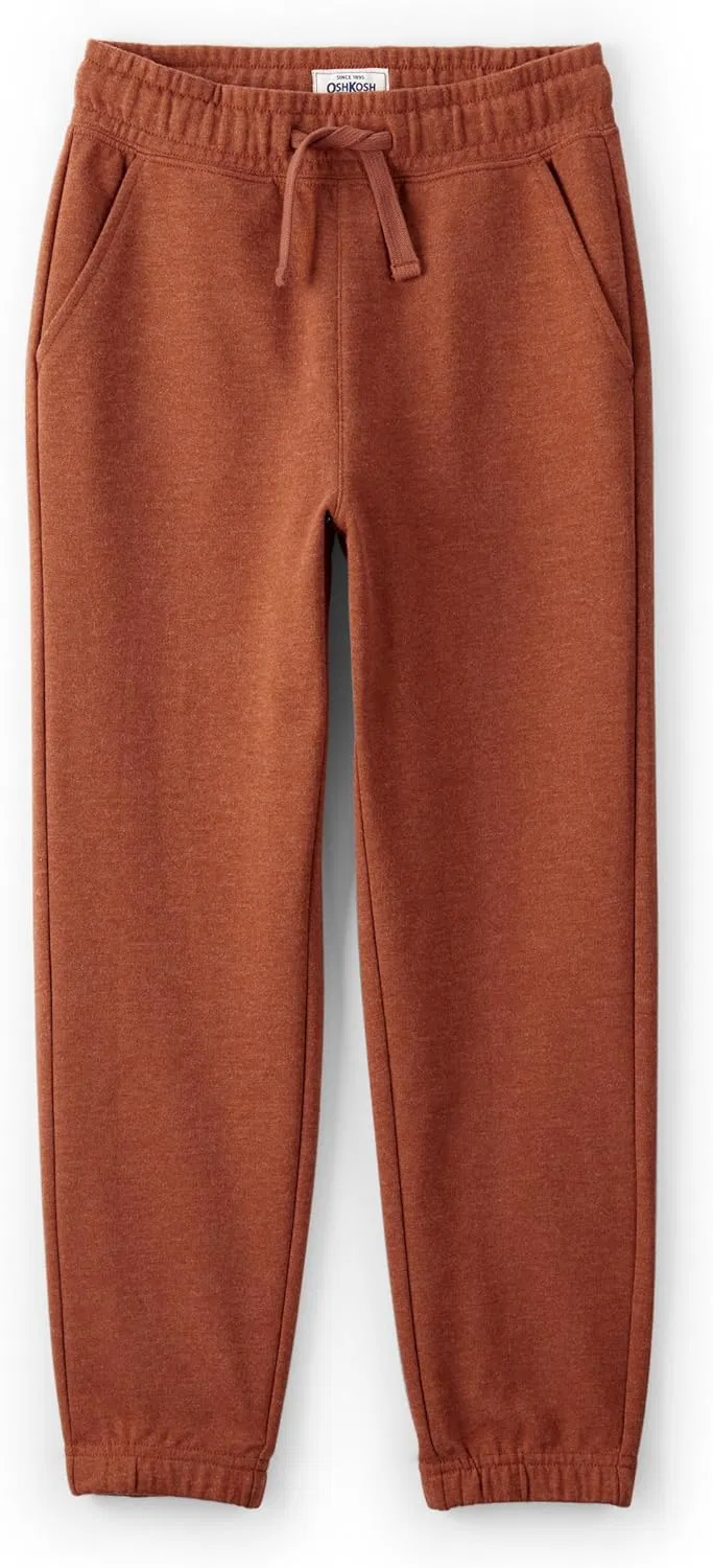 Детские флисовые спортивные штаны OSHKOSH B'GOSH, коричневый