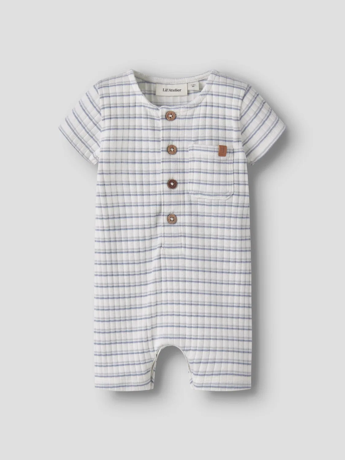 Комбинезон/Боди Lil'Atelier, White — фото 3