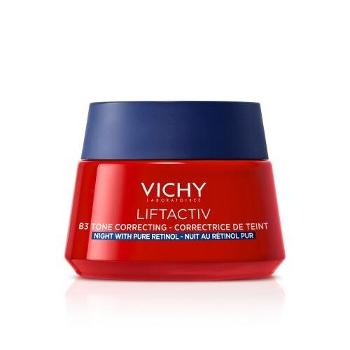 

Vichy, Liftactiv B3 с ретинолом и ниацинамидом, ночной крем, 50 мл