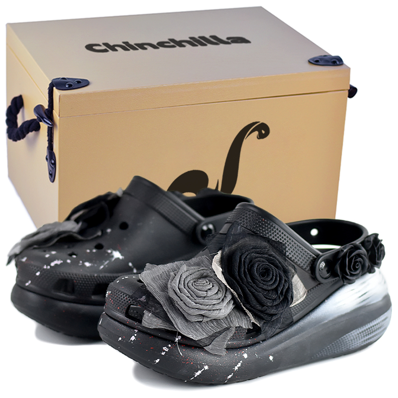 Crocs Классические сабо NR Clogs унисекс, черные, серебристые