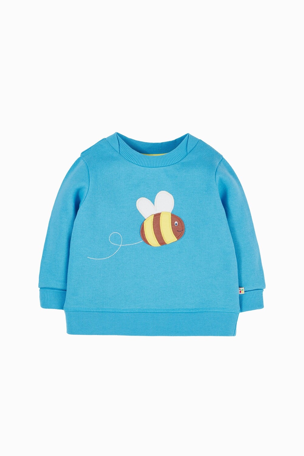 

Легкий свитер из натурального хлопка Frugi, синий