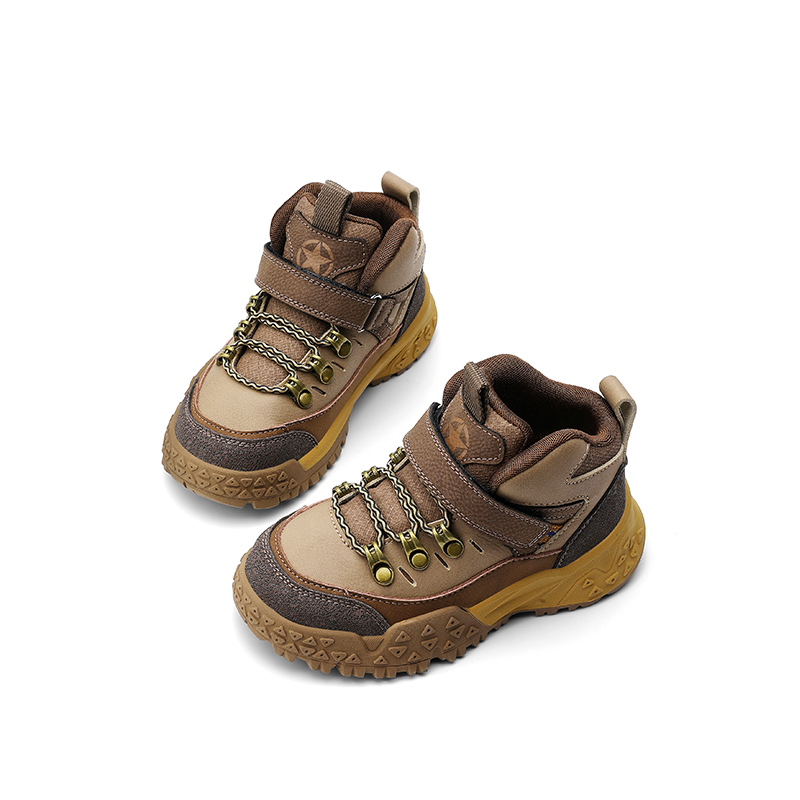 Детские повседневные ботинки Kids Lifestyle Shoes Jeep, темно-коричневый — фото 4