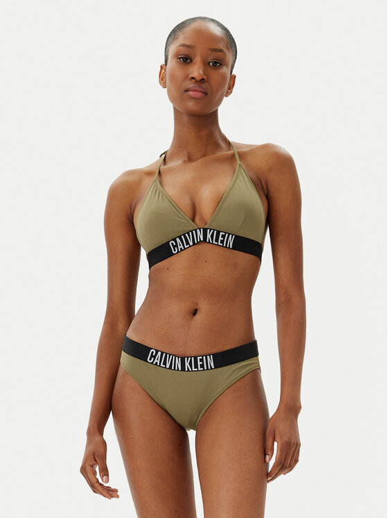Верх бикини KW0KW02854 Calvin Klein Swimwear, зеленый — фото 2