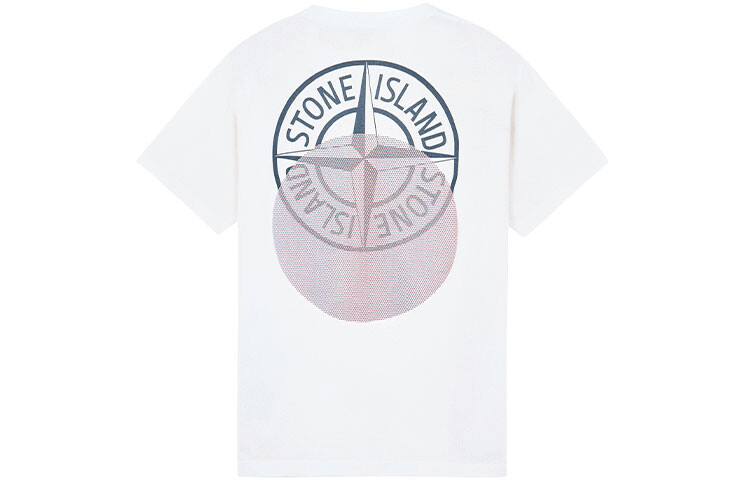 

Футболка мужская белая Stone Island, белый