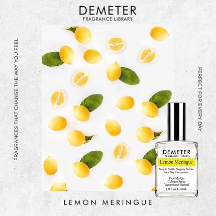 Одеколон-спрей Demeter Fragrance Library Lemon Meringue для женщин, 1 жидкая унция — фото 3