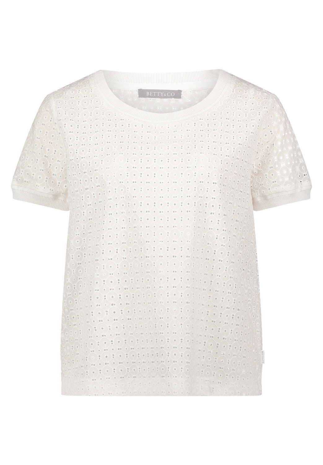

Блуза BETTY & CO nshirt mit Spitze, цвет Rohweiß