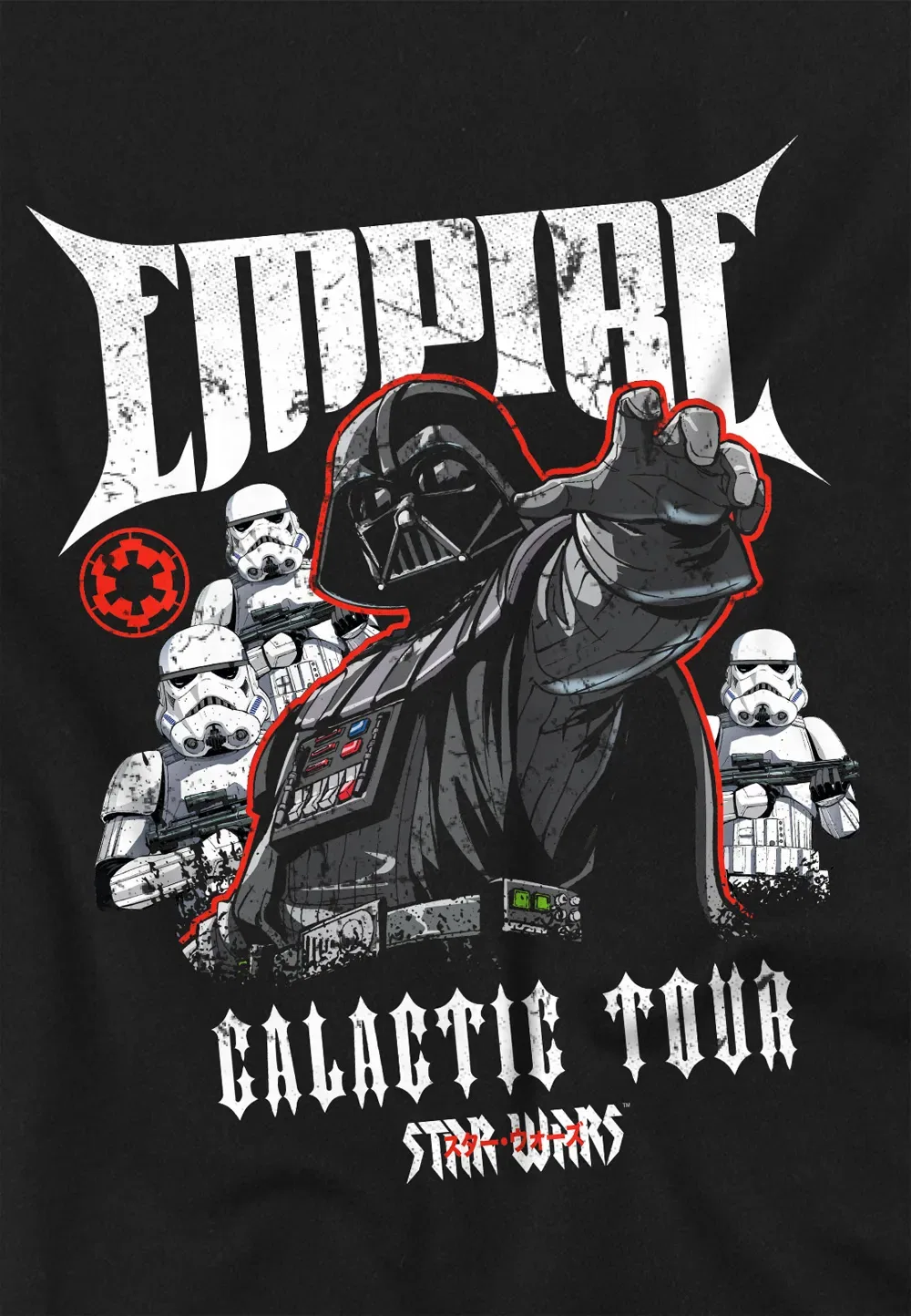 Футболка детская Star Wars Darth Vader, черный — фото 2