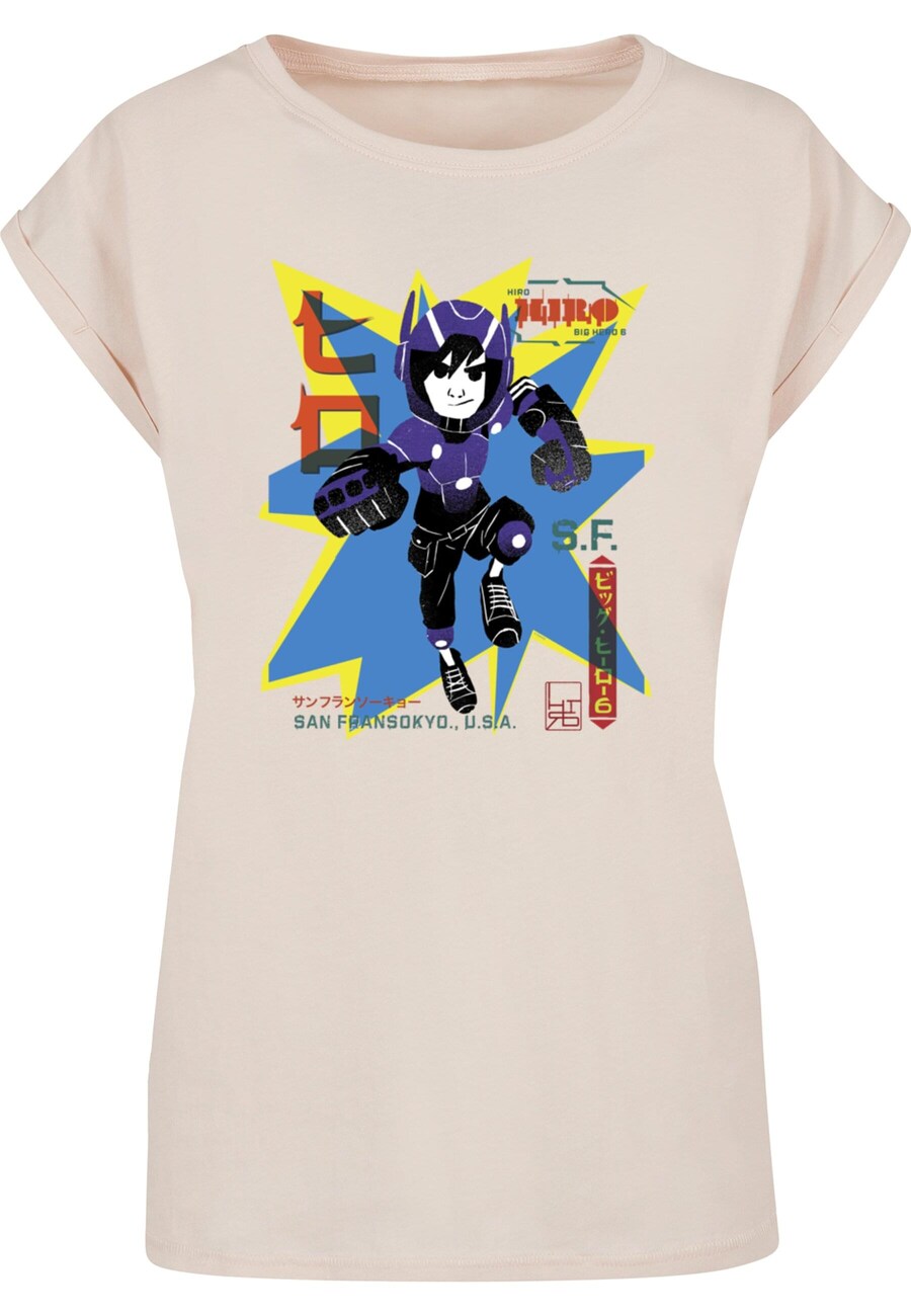 

Футболка ABSOLUTE CULT Shirt Big Hero 6 - Hiro Manga, бежевый